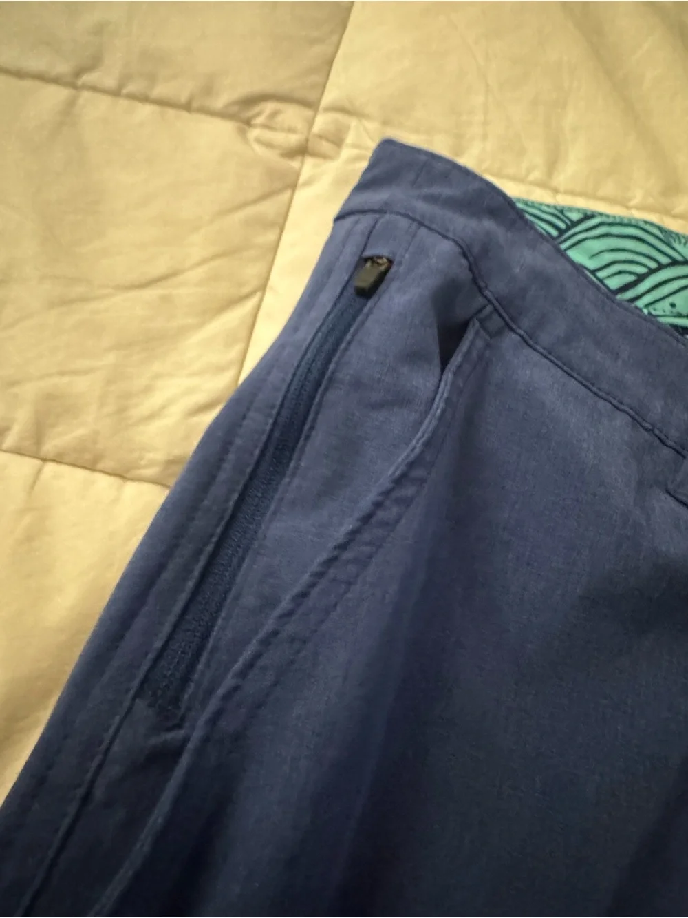 Margaritaville Navy Blue Swim Board Shorts